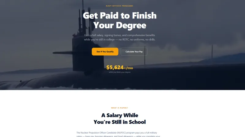 SC NUPOC website — built by Kilpatrick Web Solutions